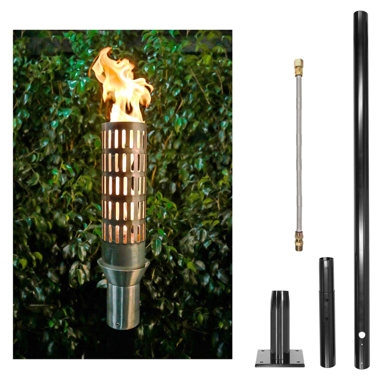 The Outdoor Plus Tiki Torch & Post Kit - Vent (OPT-TPK4)