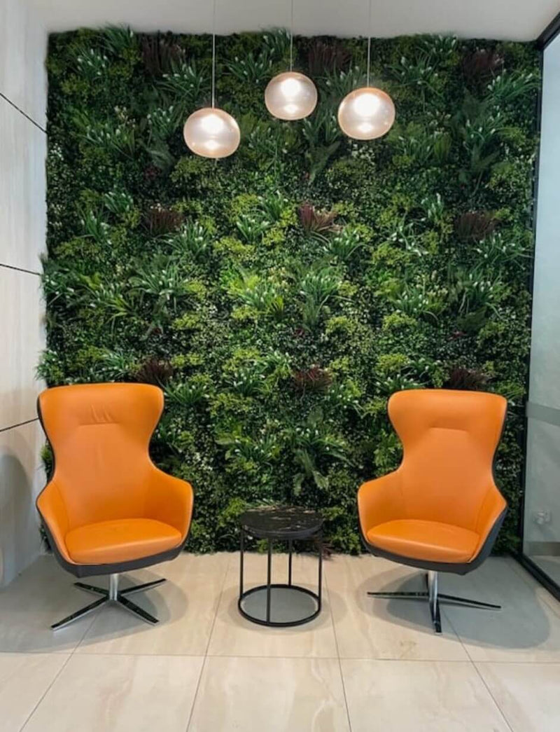 Lush Spring Artificial Vertical Garden Green Wall 40" x 40" 11SQ FT - Commercial Grade & UV Resistant