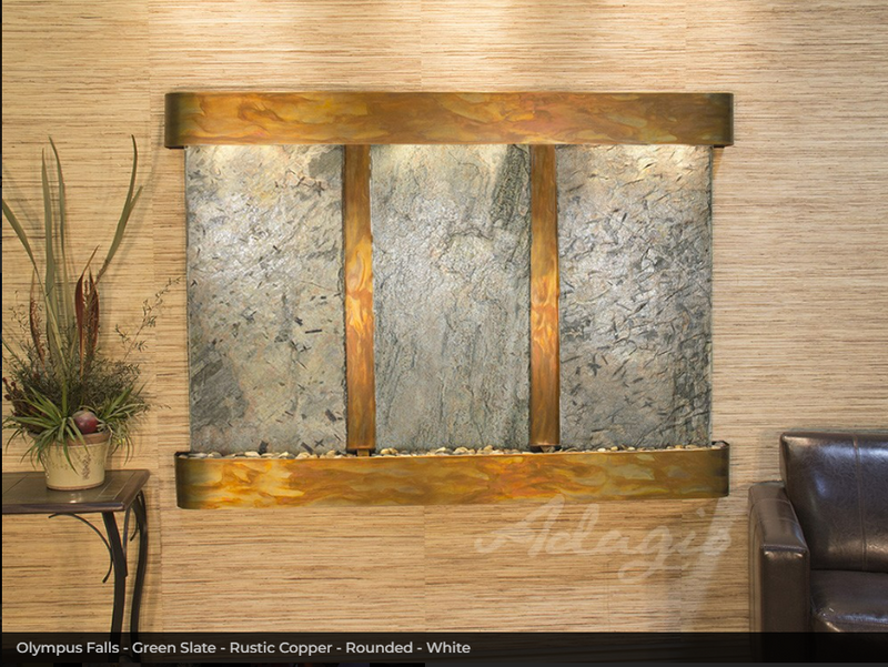 Adagio Water Features Olympus Falls Wall Fountain