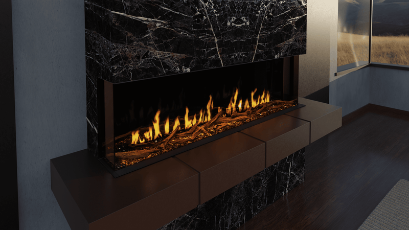 Modern Flames Orion 120" Multi-Sided Virtual Electric Fireplace