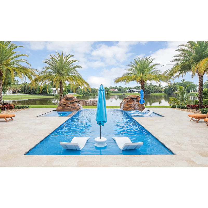 Ledge Lounger Outdoor Oasis In-Pool Furniture Bundle - Signature Chaise Bundle