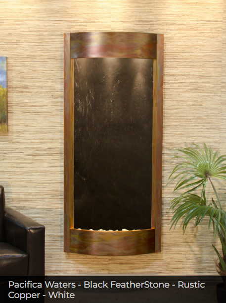 Adagio Water Features Pacifica Waters Wall Fountain