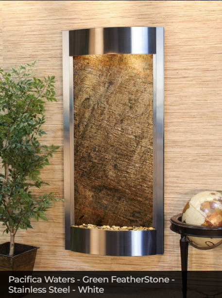 Adagio Water Features Pacifica Waters Wall Fountain