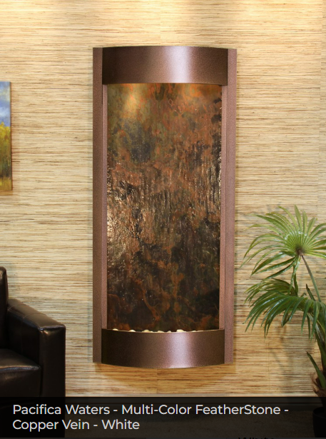 Adagio Water Features Pacifica Waters Wall Fountain