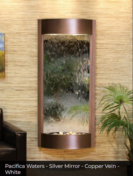 Adagio Water Features Pacifica Waters Wall Fountain