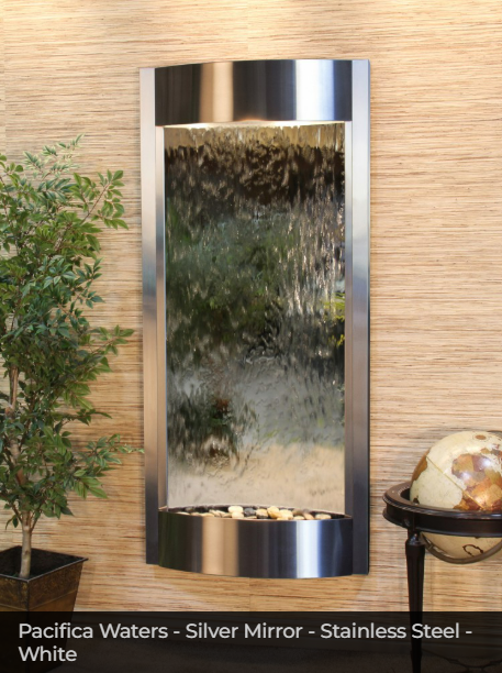 Adagio Water Features Pacifica Waters Wall Fountain