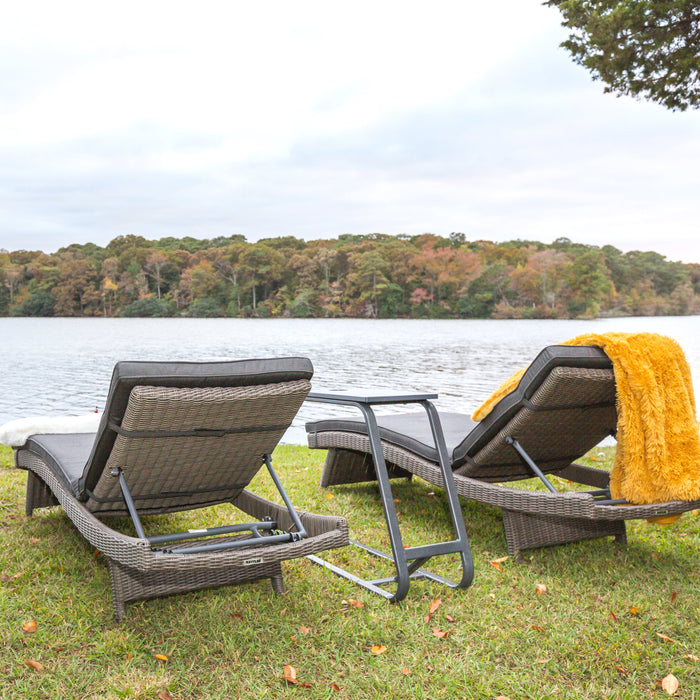 Palma Wicker Multi-Position Lounger