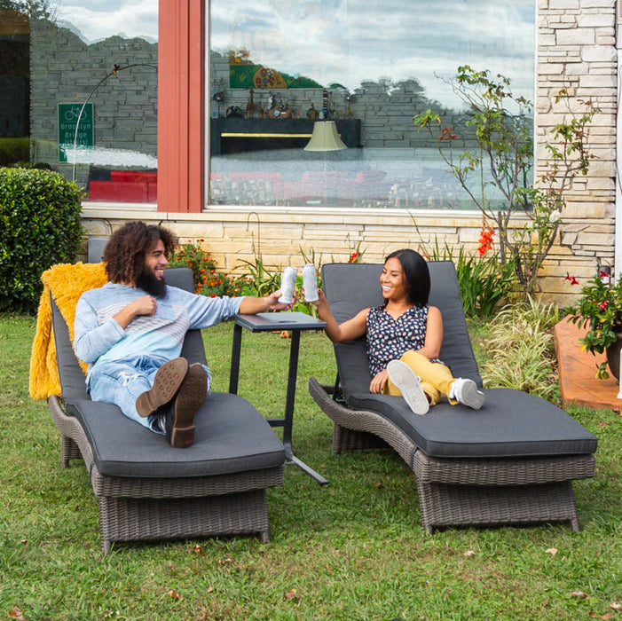 Palma Wicker Multi-Position Lounger