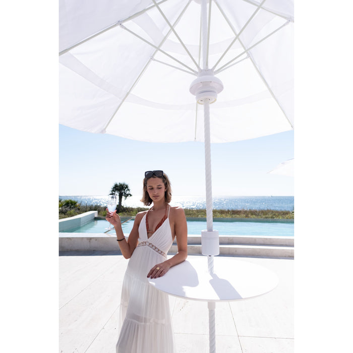 Current Luxury Helux™ Solar Motorized Market Umbrella