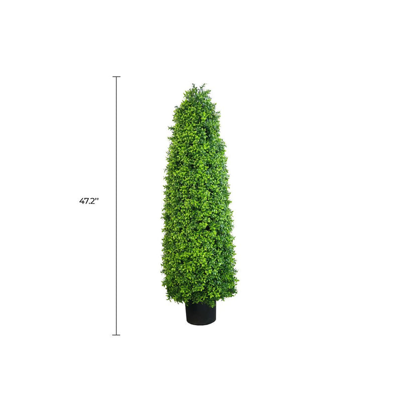 Premium Artificial Bright Boxwood Buxus Tree (47.2") UV Resistant