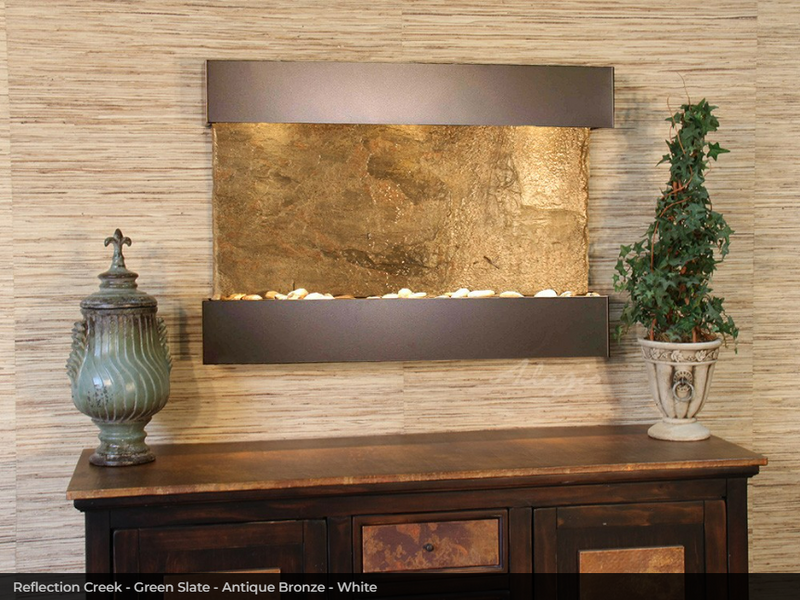 Adagio Water Features Reflection Creek Wall Fountain