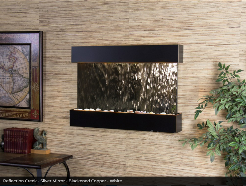 Adagio Water Features Reflection Creek Wall Fountain