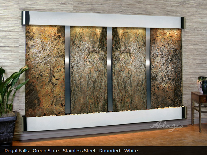Adagio Water Features Regal Falls Wall Fountain