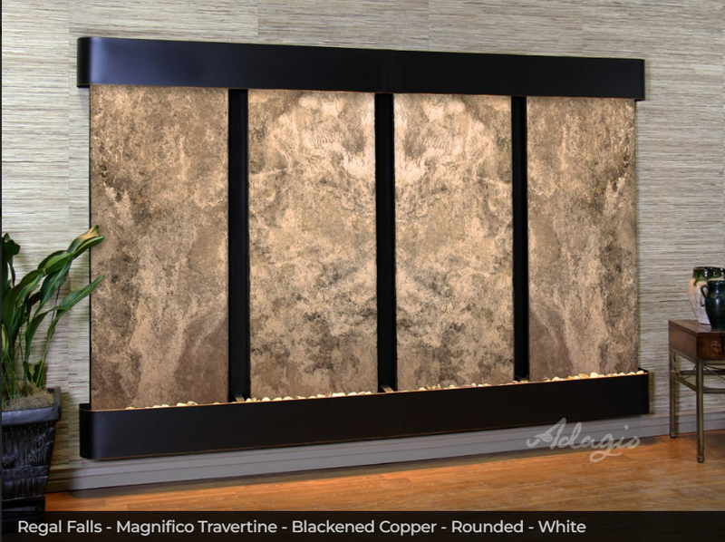 Adagio Water Features Regal Falls Wall Fountain