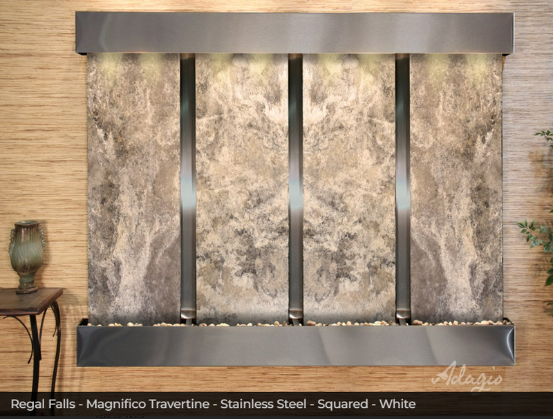 Adagio Water Features Regal Falls Wall Fountain