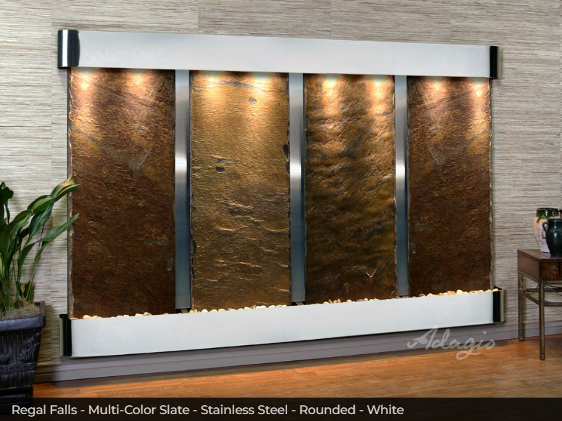 Adagio Water Features Regal Falls Wall Fountain