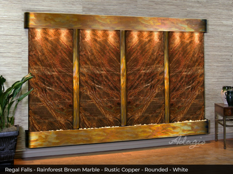 Adagio Water Features Regal Falls Wall Fountain