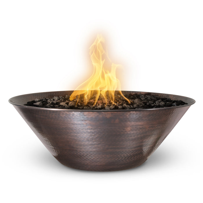 The Outdoor Plus 31" Remi Fire Bowl - Hammered Patina Copper