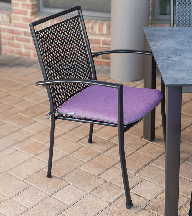 Reno Wrought Iron Arm Chair - Set Of 6