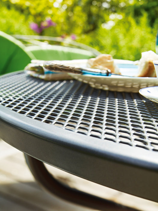 28-inch Round Mesh Top Table