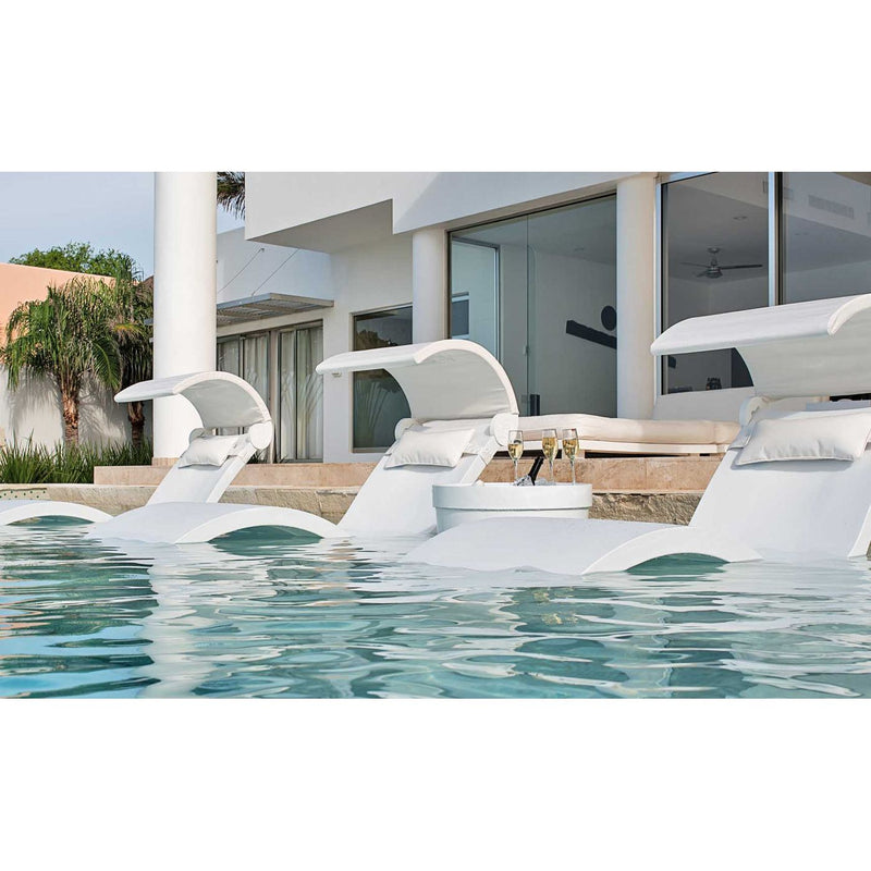 Ledge Lounger Signature Ice Basin Side Table