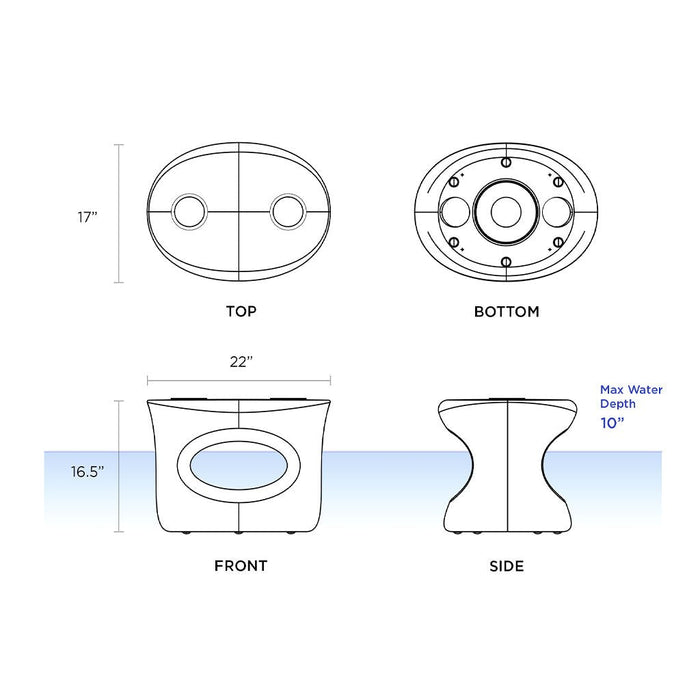 TenJam Amped Stool/Table