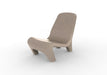 Desert Sandstone Freelo chair on a white background