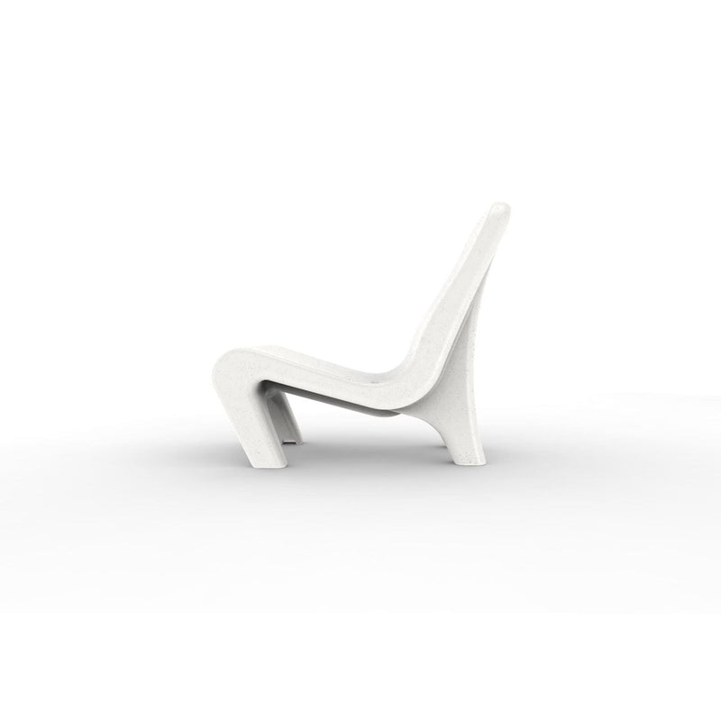 White Granite Freelo chair on a white background