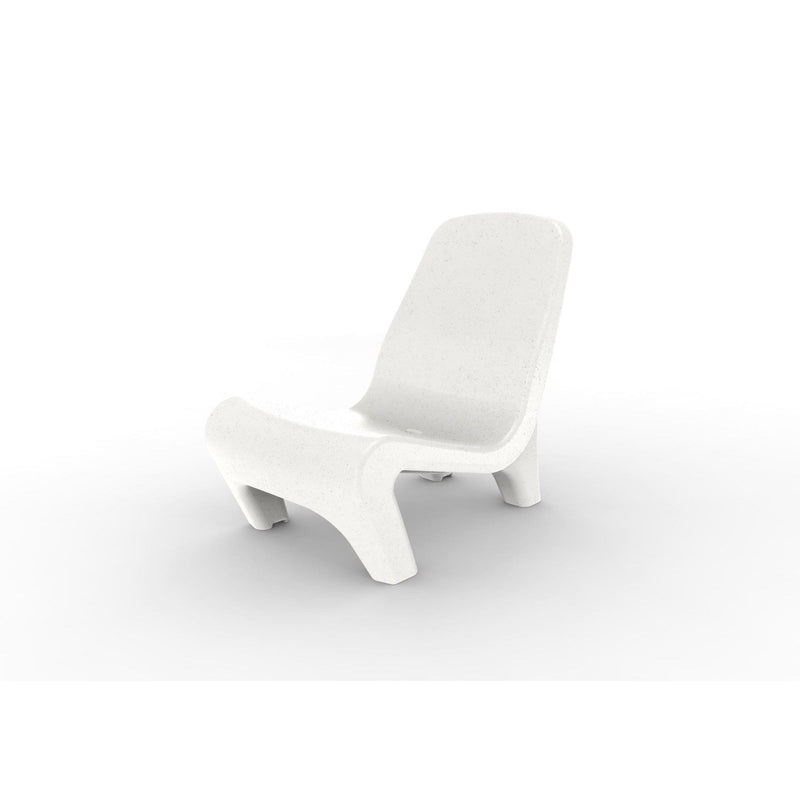 White Granite Freelo chair on a white background