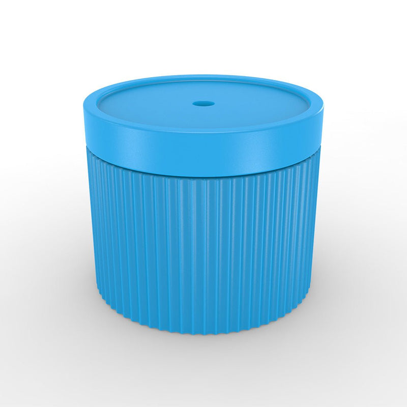 TenJam Ripple Wide Table with Umbrella Hole  - Pool & Patio Side Table
