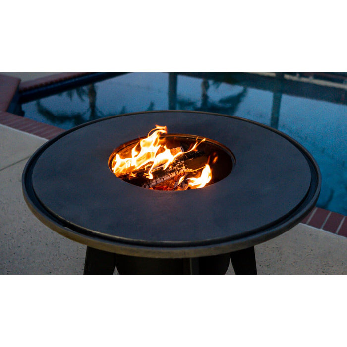 The Outdoor Plus Mojave Wood Burning Grill