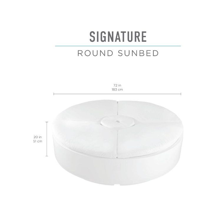 Ledge Lounger Signature Round Sunbed