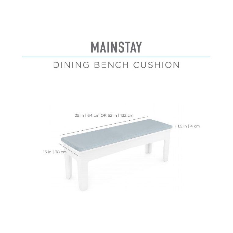 Ledge Lounger Mainstay Dining Bench Cushion