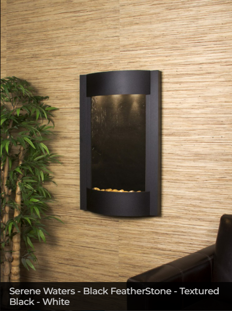 Adagio Water Features Serene Waters Wall Fountain