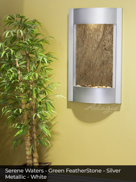 Adagio Water Features Serene Waters Wall Fountain