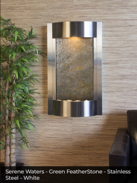 Adagio Water Features Serene Waters Wall Fountain