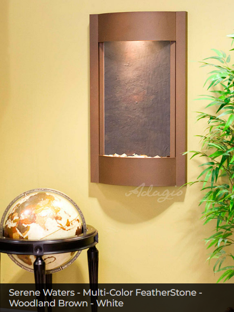 Adagio Water Features Serene Waters Wall Fountain