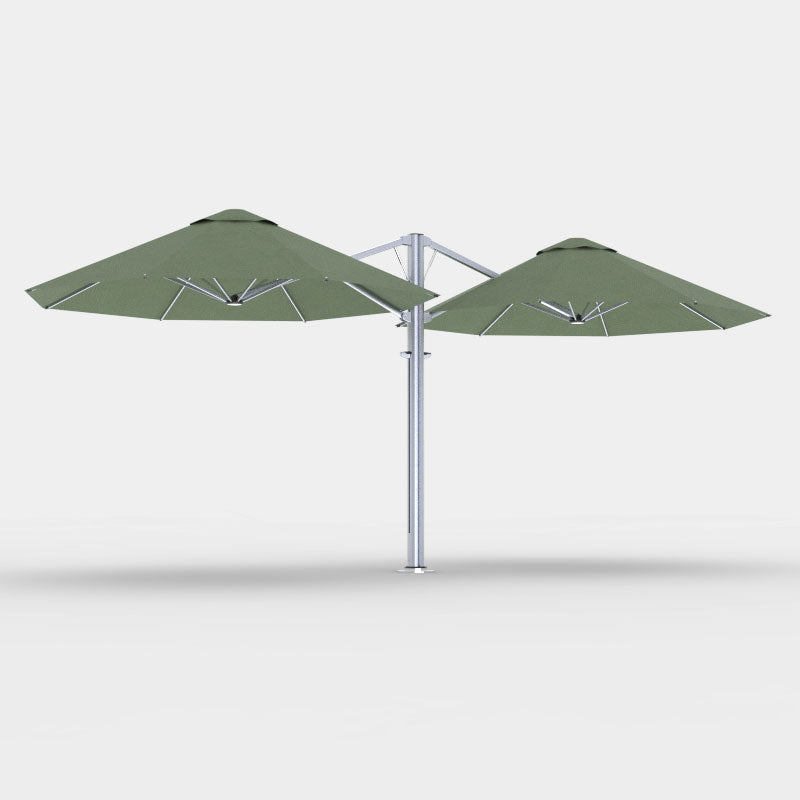 Shadowspec Unity™ Duo Commercial Cantilever Umbrella - Octagon