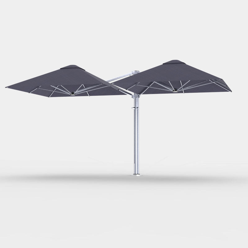 Shadowspec Unity™ Duo Commercial Cantilever Umbrella - Square