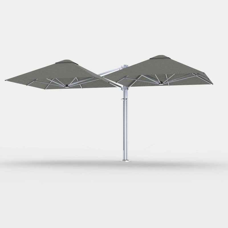 Shadowspec Unity™ Duo Commercial Cantilever Umbrella - Square