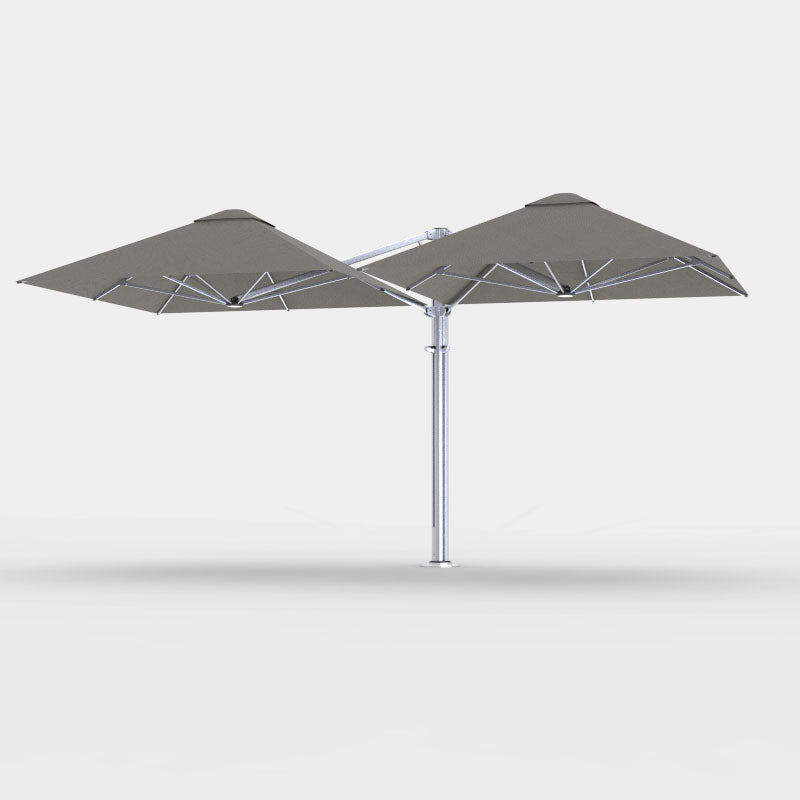 Shadowspec Unity™ Duo Commercial Cantilever Umbrella - Square