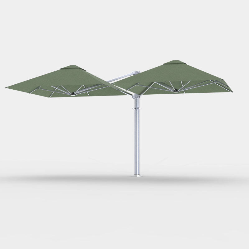Shadowspec Unity™ Duo Commercial Cantilever Umbrella - Square