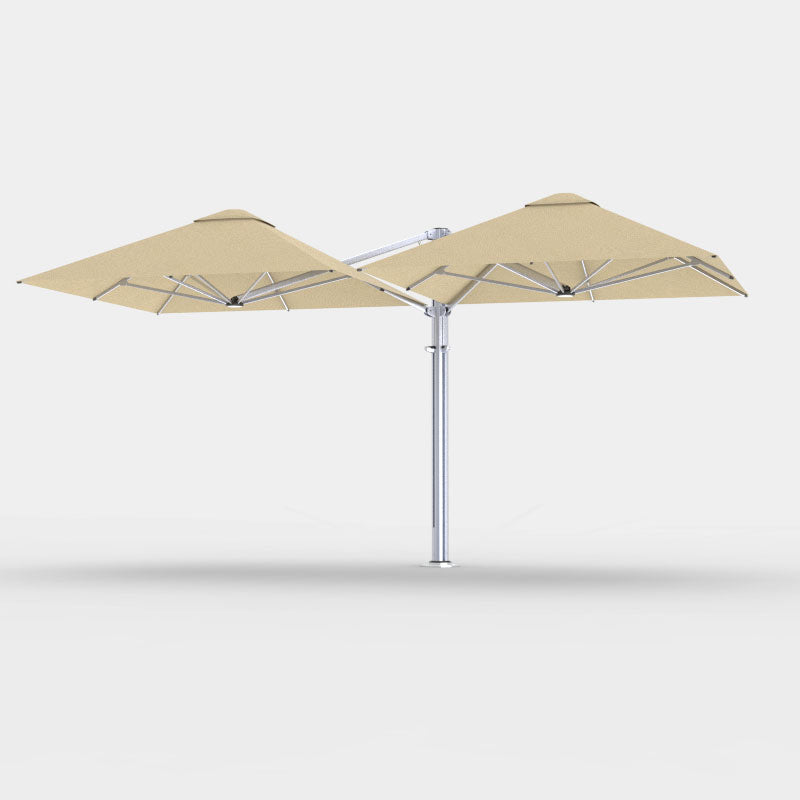 Shadowspec Unity™ Duo Commercial Cantilever Umbrella - Square