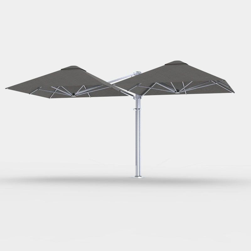 Shadowspec Unity™ Duo Commercial Cantilever Umbrella - Square
