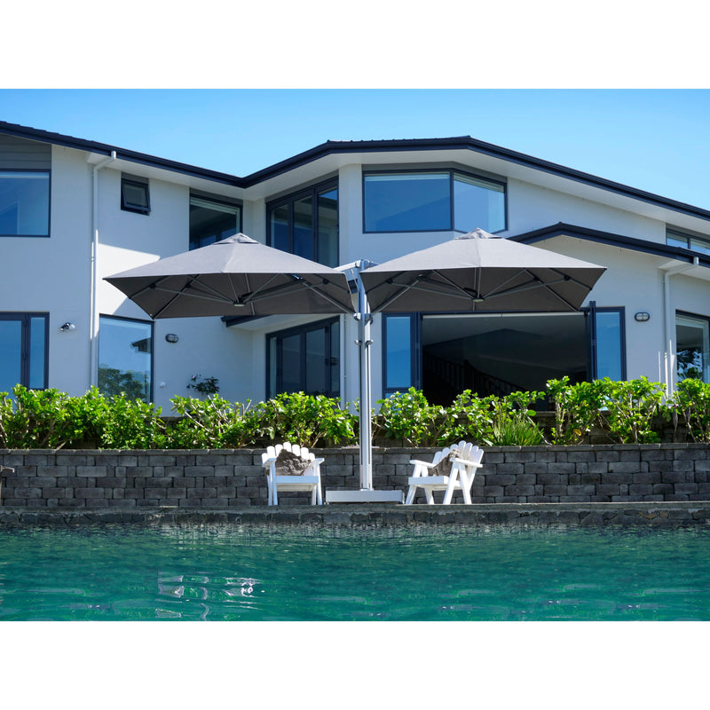 Shadowspec Unity™ Duo Commercial Cantilever Umbrella - Octagon