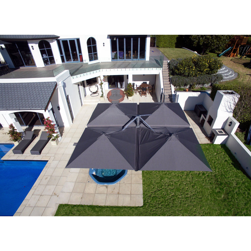 Shadowspec Unity™ Quattro Commercial Cantilever Umbrella