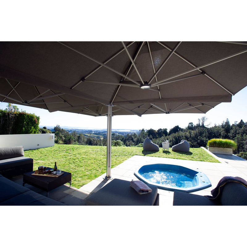 Shadowspec Unity™ Quattro Commercial Cantilever Umbrella