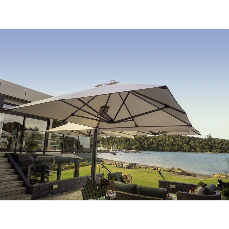 Shadowspec Unity™ Trio Commercial Cantilever Umbrella