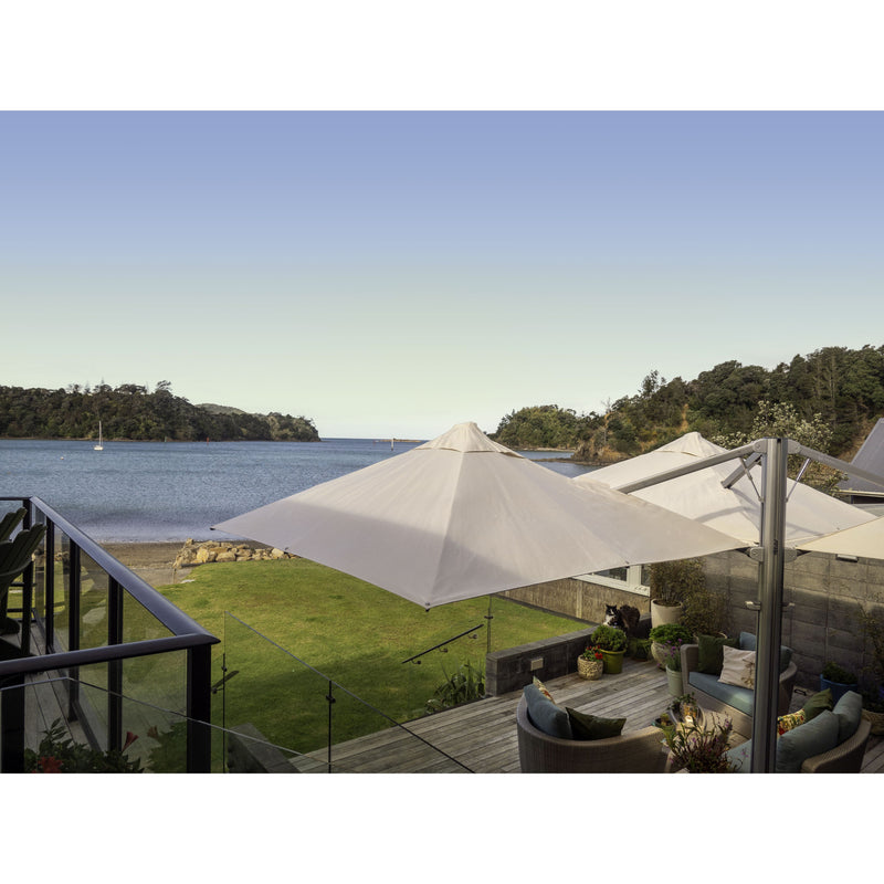 Shadowspec Unity™ Trio Commercial Cantilever Umbrella