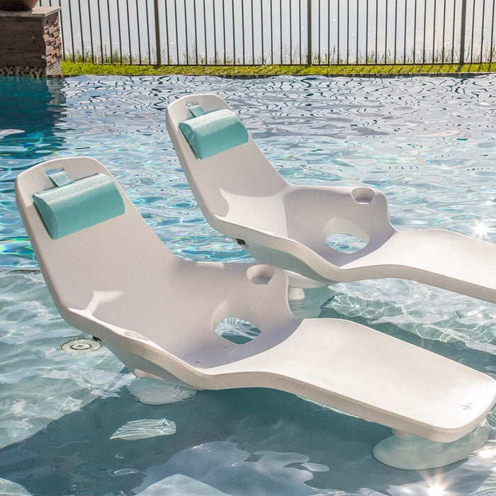 Tenjam Headrest Pillow with Pocket (Set of Two) - Pool Accessory